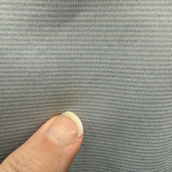 Hickey Freeman 1/4 Zip Pullover Men 2XL Blue Polyester Long Sleeve Performance - Picture 3 of 11